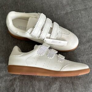 Jason Wu -  Cream Sneakers with Tan Sole
